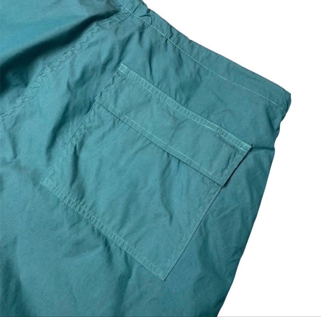 US MILITARY スノーカモパンツ 後染め ティファニーブルー