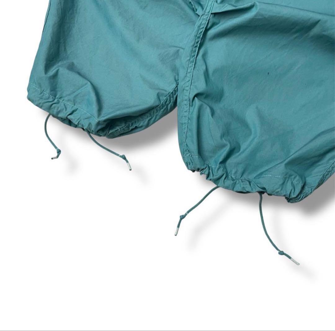 US MILITARY スノーカモパンツ 後染め ティファニーブルー