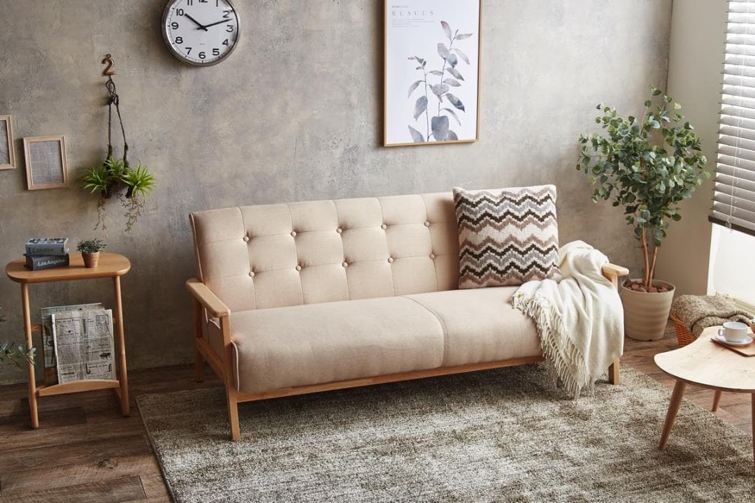 【新品・送料無料】NEW RETRO オリジナル 3人掛けソファ