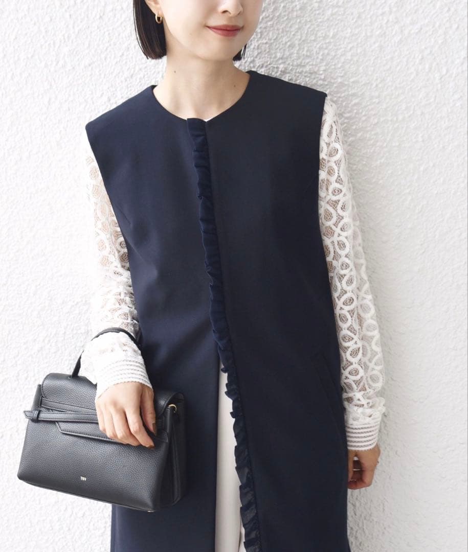 今季新作ジレ　試着のみ　2.3万