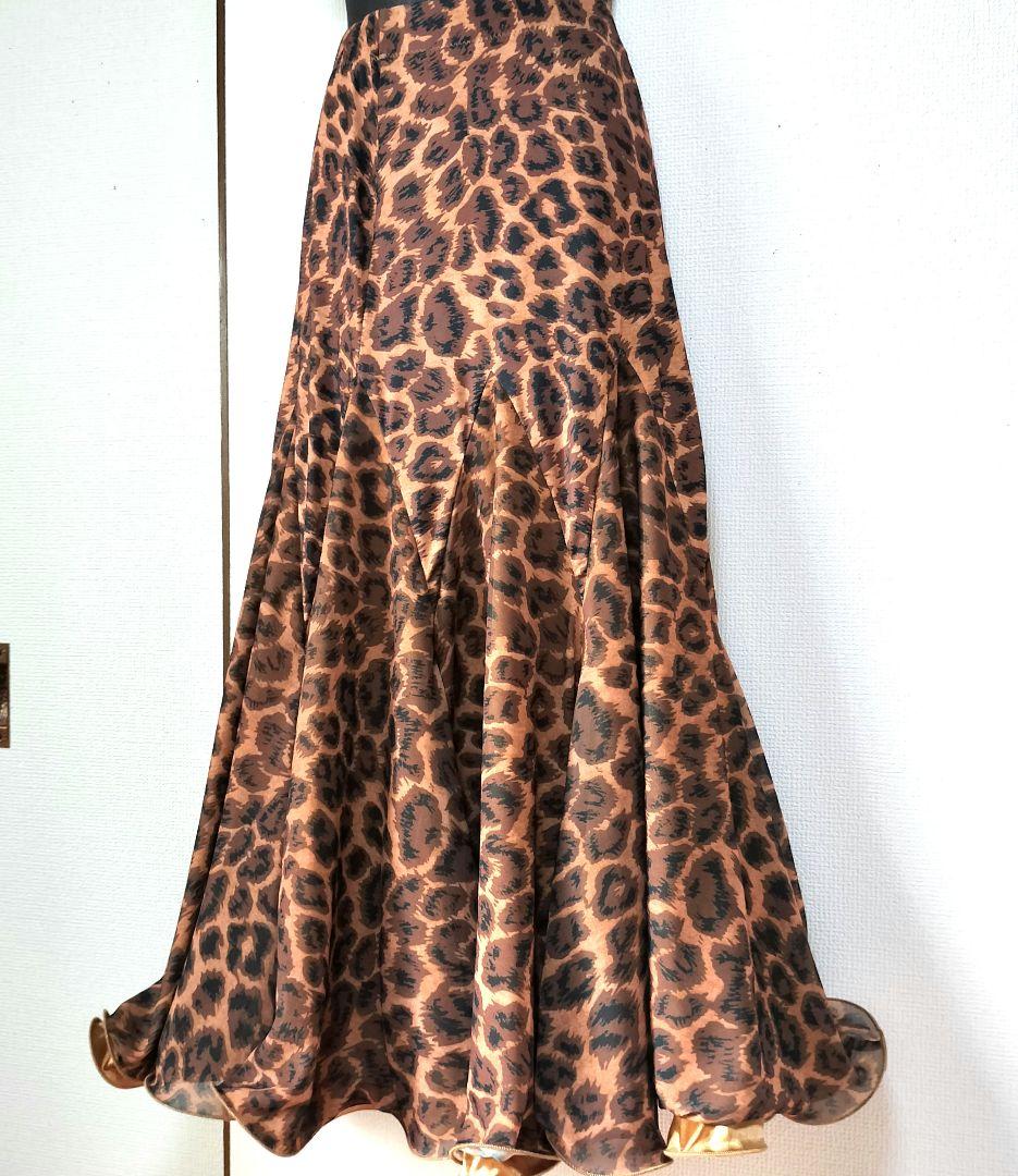 社交ダンス♡ジャンティ 新品　モダン　スタンダード　スカート