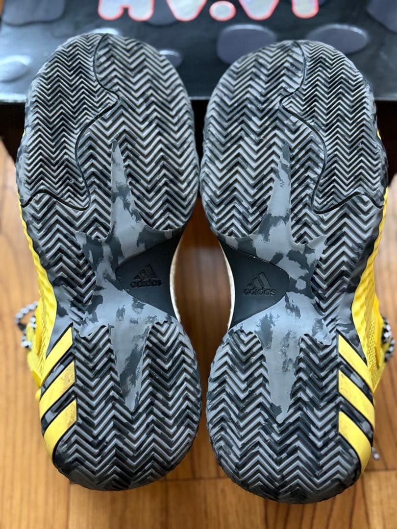 adidas Harden Vol. 6 28cm イエロー バスケットシューズ