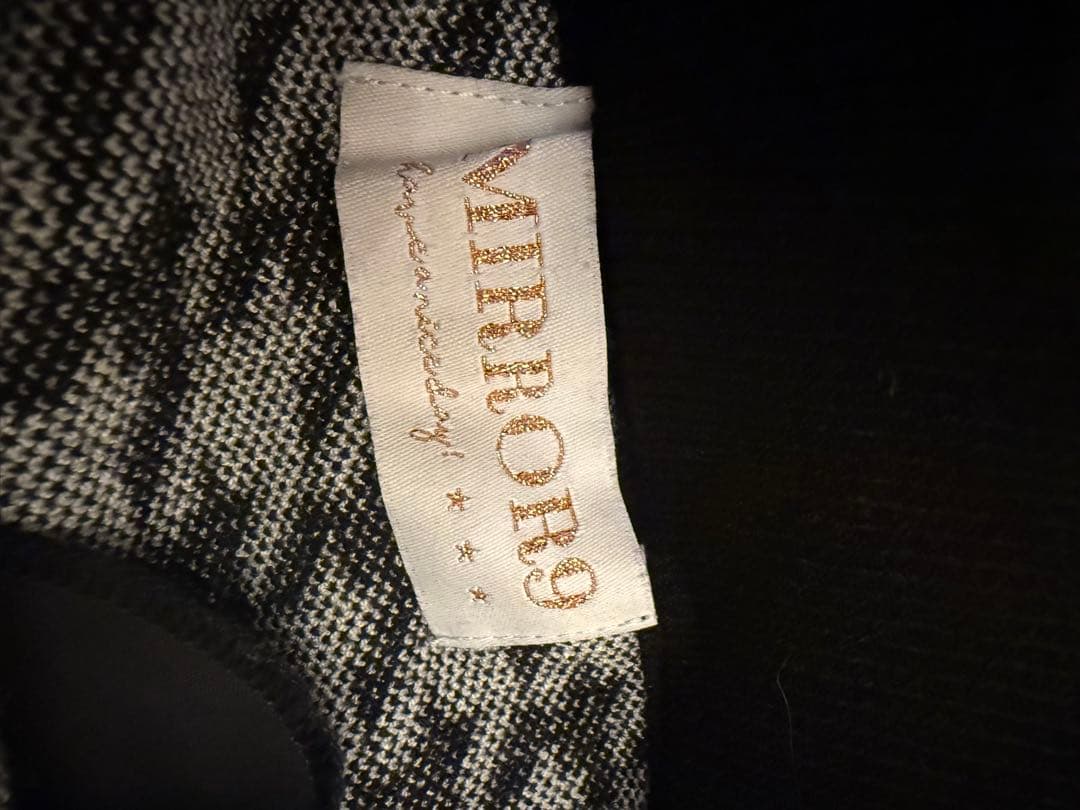 MIRROR9 千鳥格子 セットアップ Sサイズ