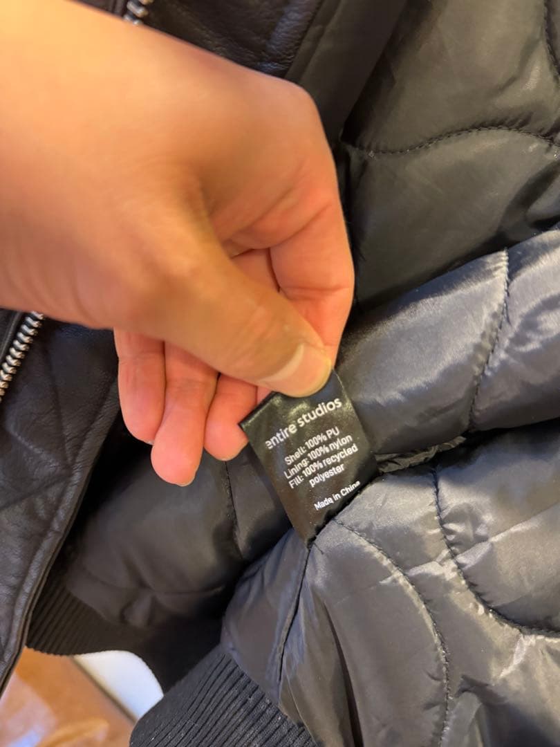 ジャケット・アウター entire studios moto bomber