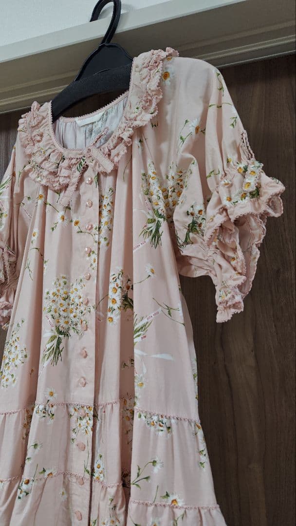 ピンクハウス　マーガレット　ワンピース・小物　3点セット　ピンク　美品