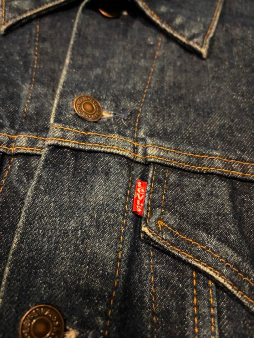 80s USA製 Levi’s 70506 濃紺 デニムJKT 36R 894