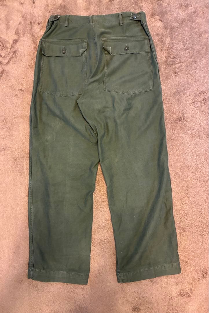 連休価格　ビンテージ　綺麗　60s ミリタリー　ベイカーパンツ OG107
