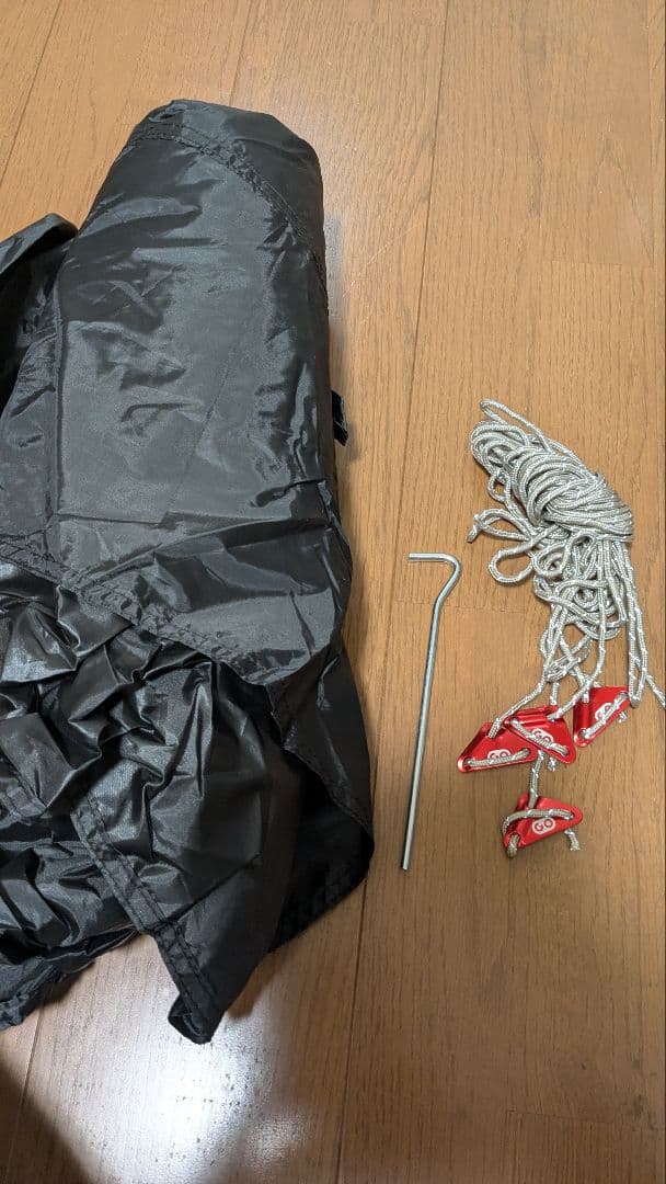 ゴーグランピング　スカイアイ　フライシートセット　ブラック