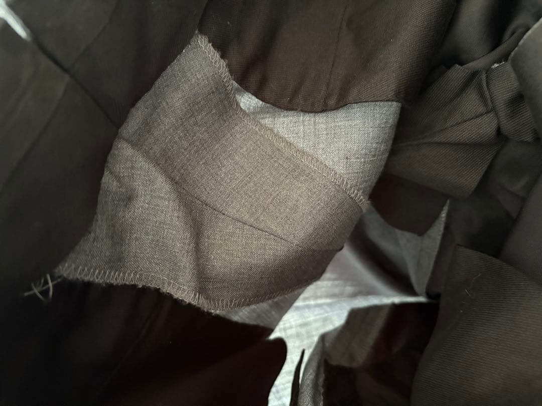 UNITED ARROWS トロピカルクリース テーパード パンツ