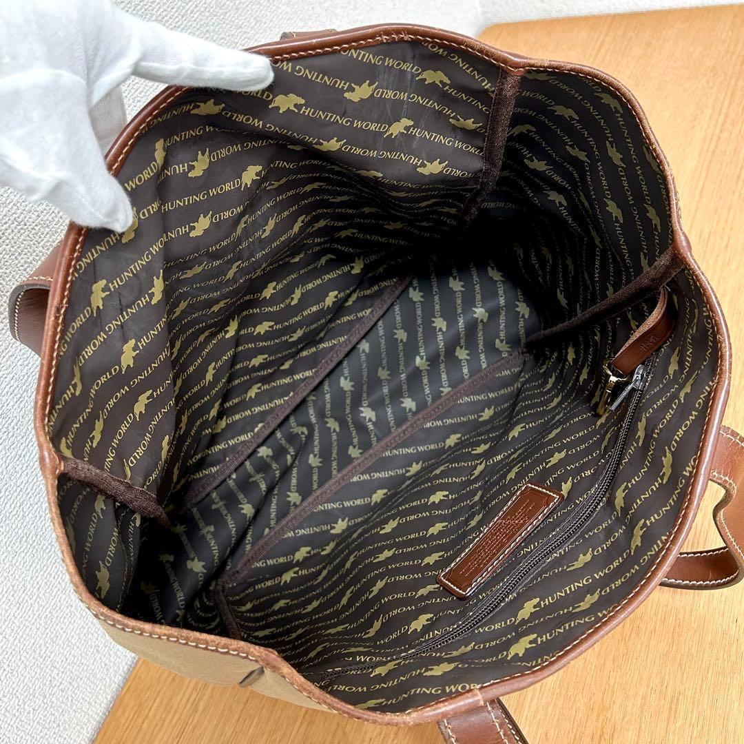 ARC®️produce様 ハンティングワールド トート サファリ キャメル
