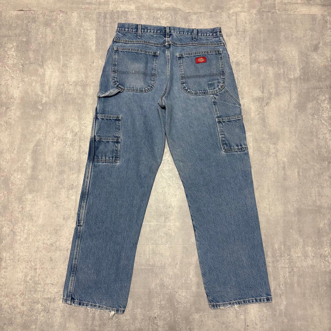 Dickies ディッキーズ　メキシコ製　ダブルニー　ジーンズ　33×33