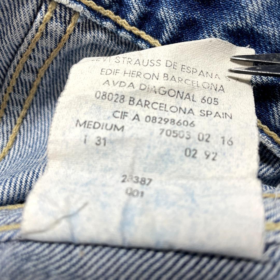 スペイン製 ヴィンテージ リーバイス 70503 デニムジャケット ジージャン