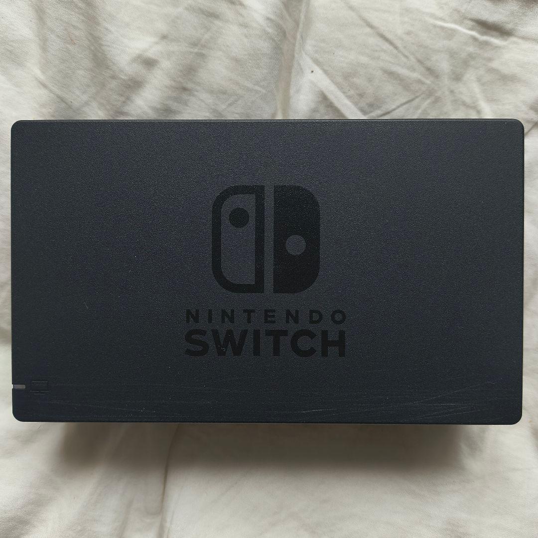 付属品完備ですぐ遊べる。ネオンカラーの初期型スイッチ、安心の動作品。