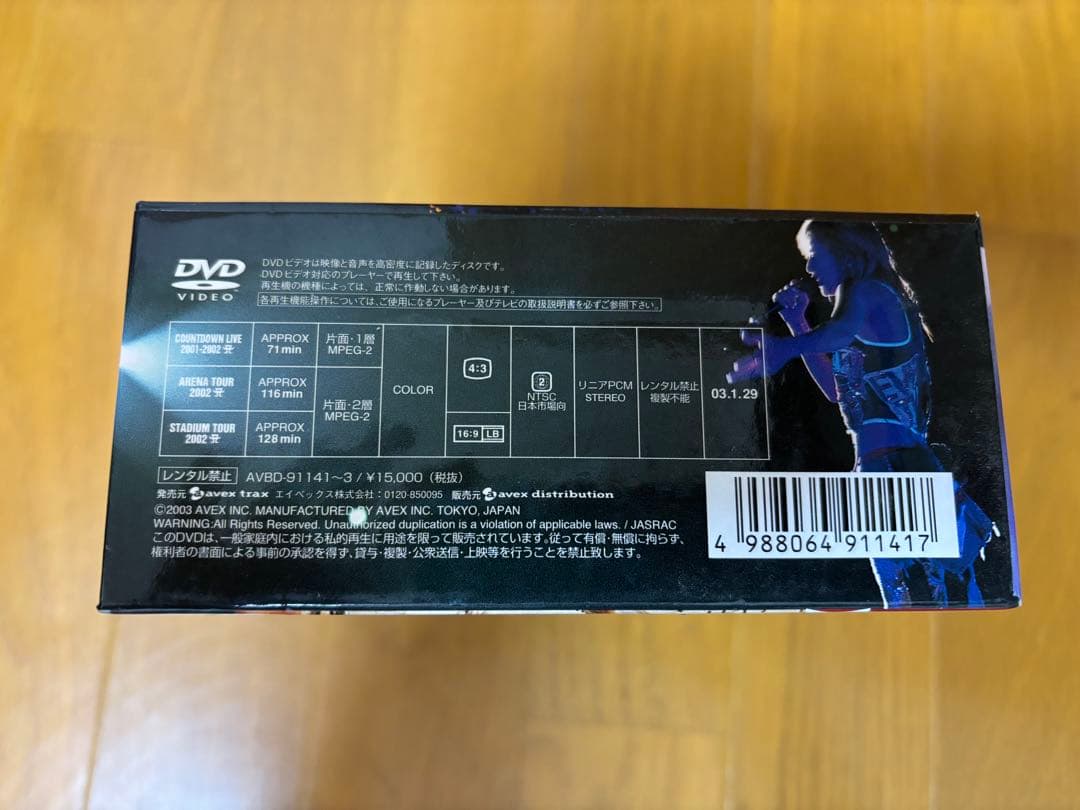 ミュージック ayumi hamasaki COMPLETE LIVE BOX