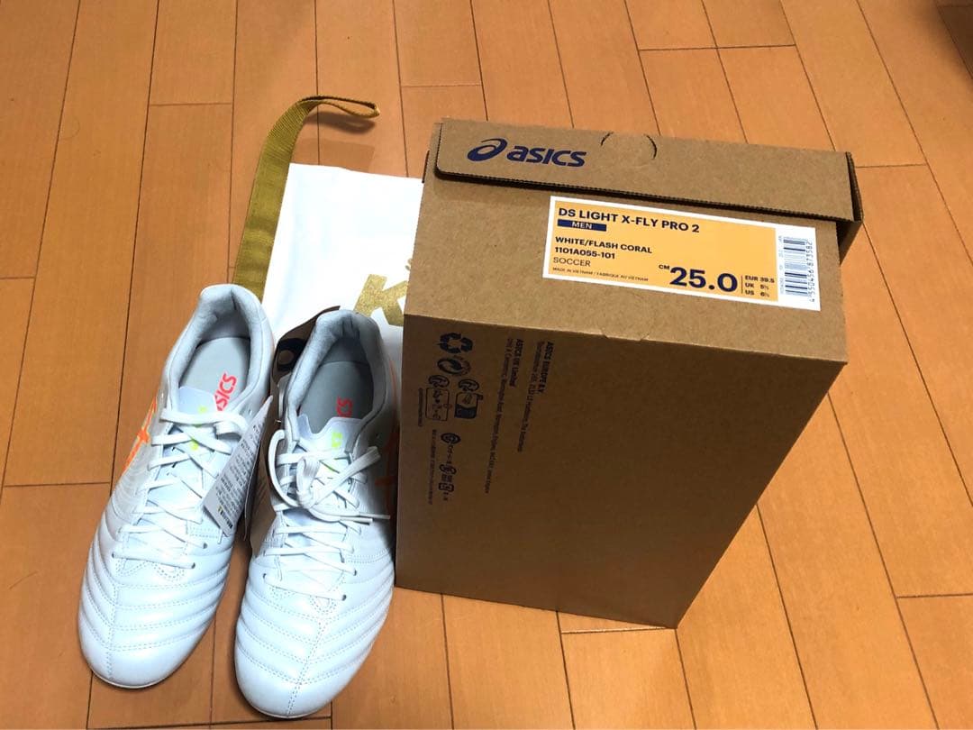 アシックスサッカースパイク／ランニングシューズ詰合せセット