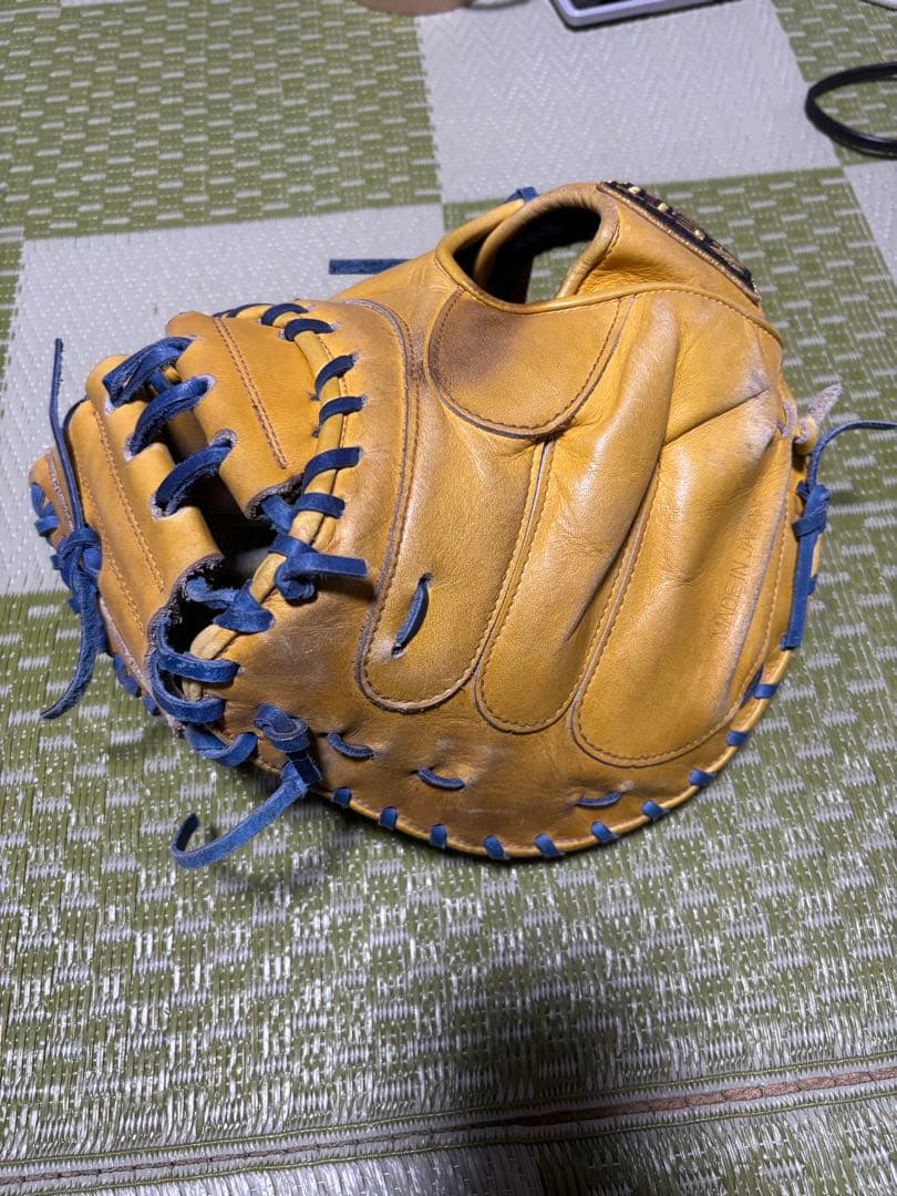 え*ち様 ZETT プロステイタス 軟式用キャッチャーミット