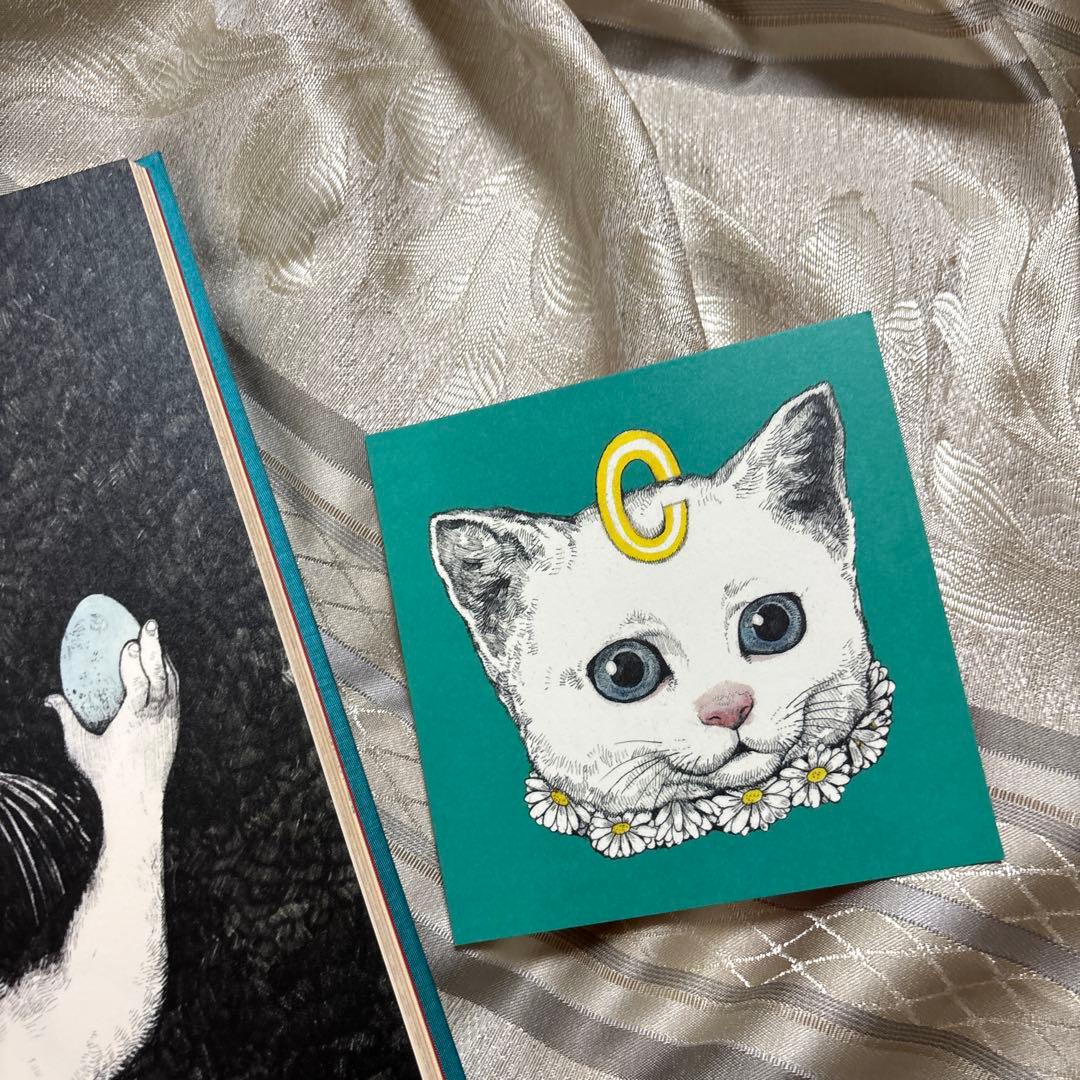 ヒグチユウコ　画集 Fear edition 5 直筆サイン　蔵書票押印カード