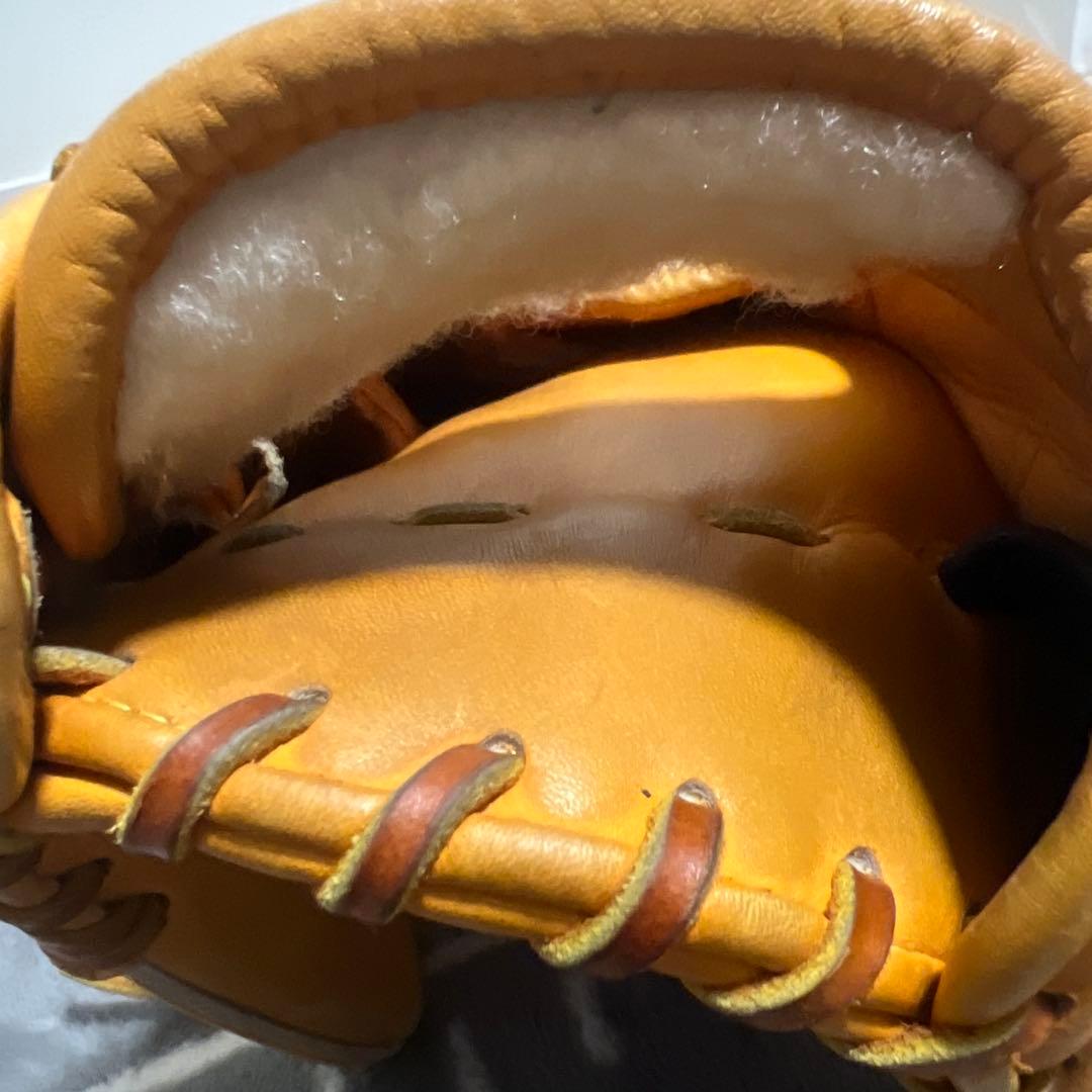 ミズノプロモデル 軟式グローブ オレンジ