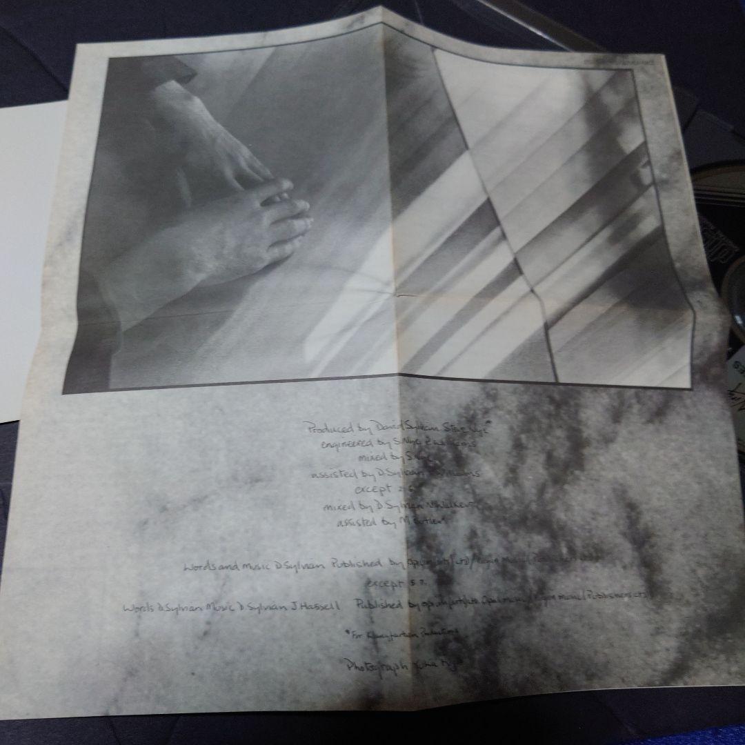 デヴィッド・シルビアン ブリリアント・トゥリーズ 坂本龍一 参加　洋楽CD