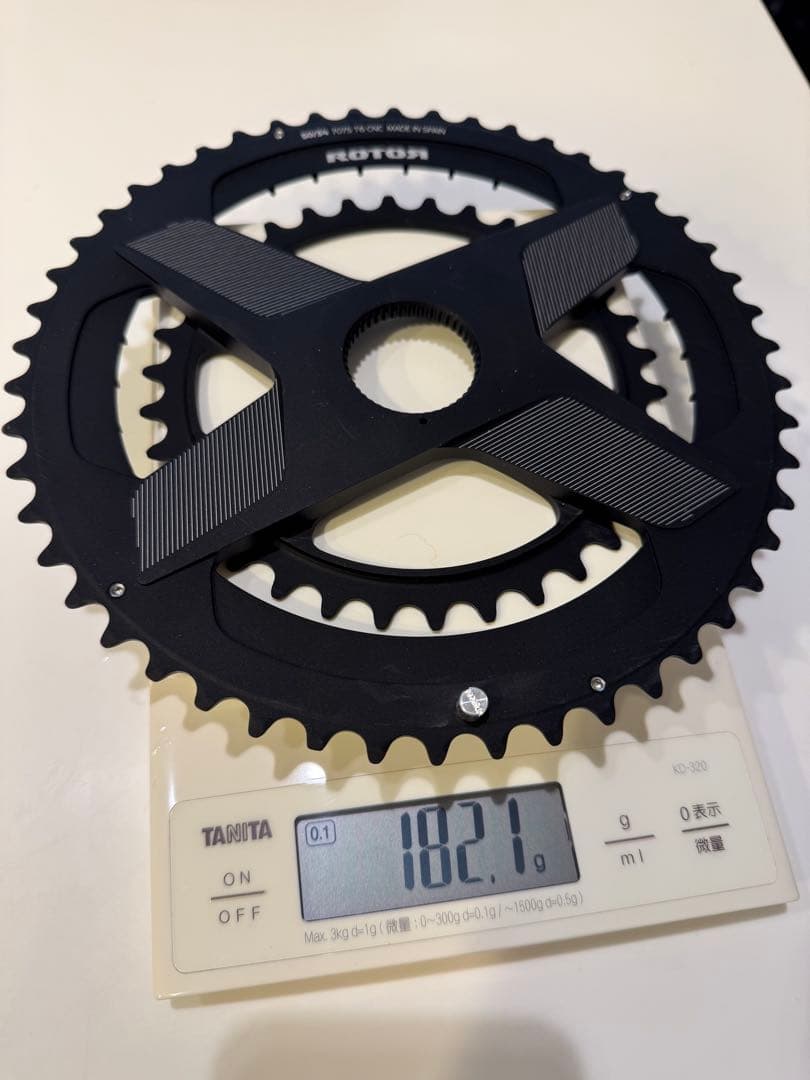 ROTOR 真円チェーンリング 50/34 7075 T6 CNC スペイン製