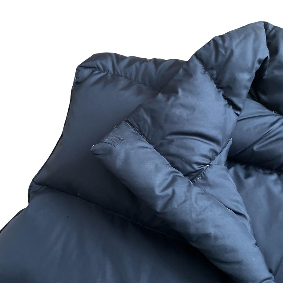 美品 90s ビンテージ MRMOT ダウンベスト ブラック L 刺繍ロゴ