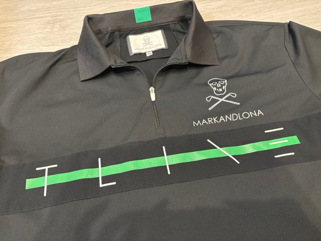 【美品】MARK & LONA マーク＆ロナ ゴルフウェア メンズシャツ