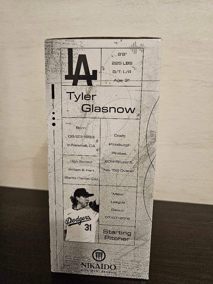 《新品未開封》◾️ロジャース／グラスノー　ボブルヘッド　現地観戦　来場者記念