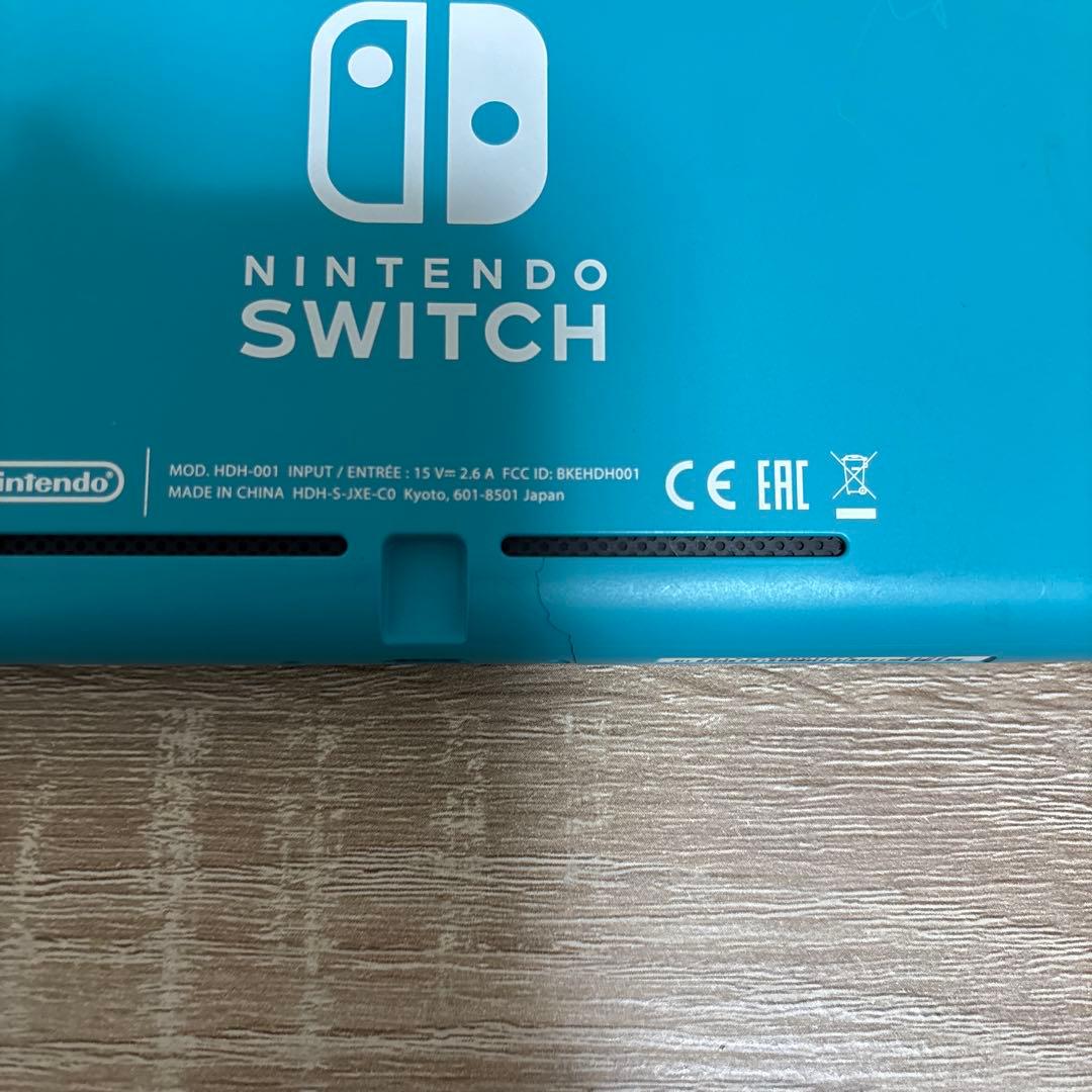 Nintendo Switch Lite ターコイズ 本体　ジャンク