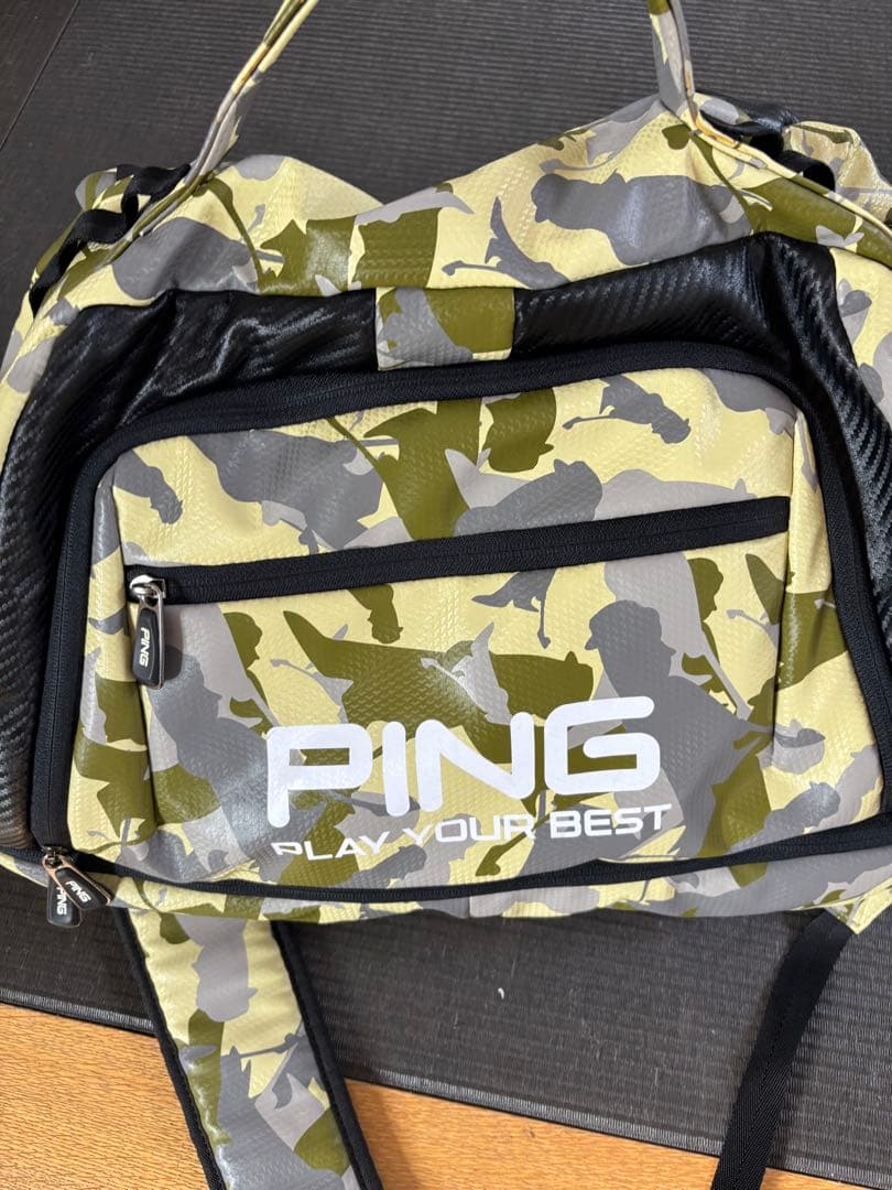 PING 迷彩柄 3wayミニボストンバッグ