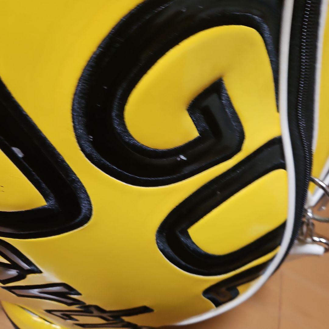 とみとむGOLF Partner キャディバッグ 黄色