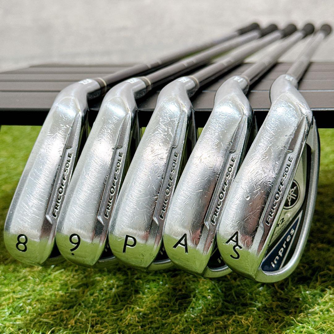 YAMAHA inpres UD+2 ヤマハ アイアンセット 5本 【K611】