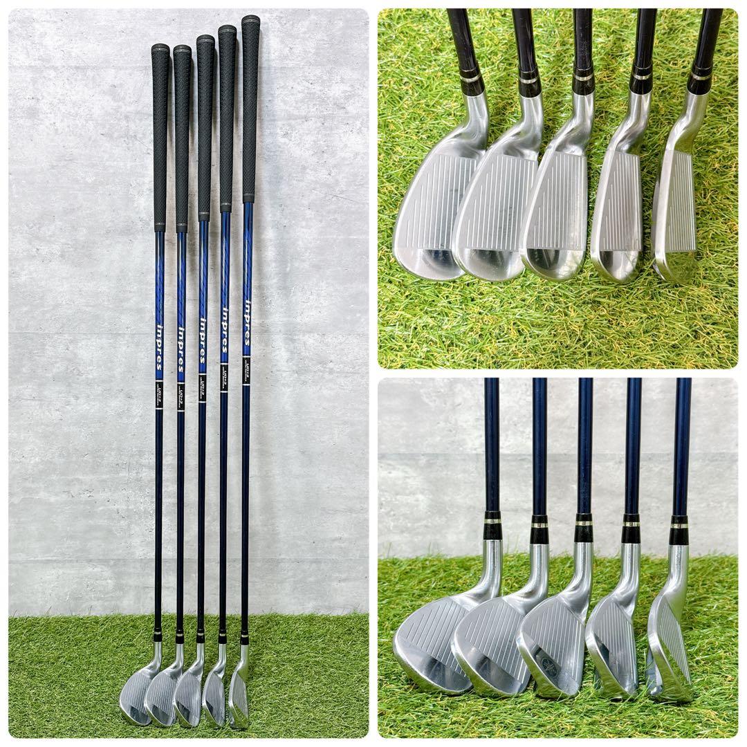 YAMAHA inpres UD+2 ヤマハ アイアンセット 5本 【K611】