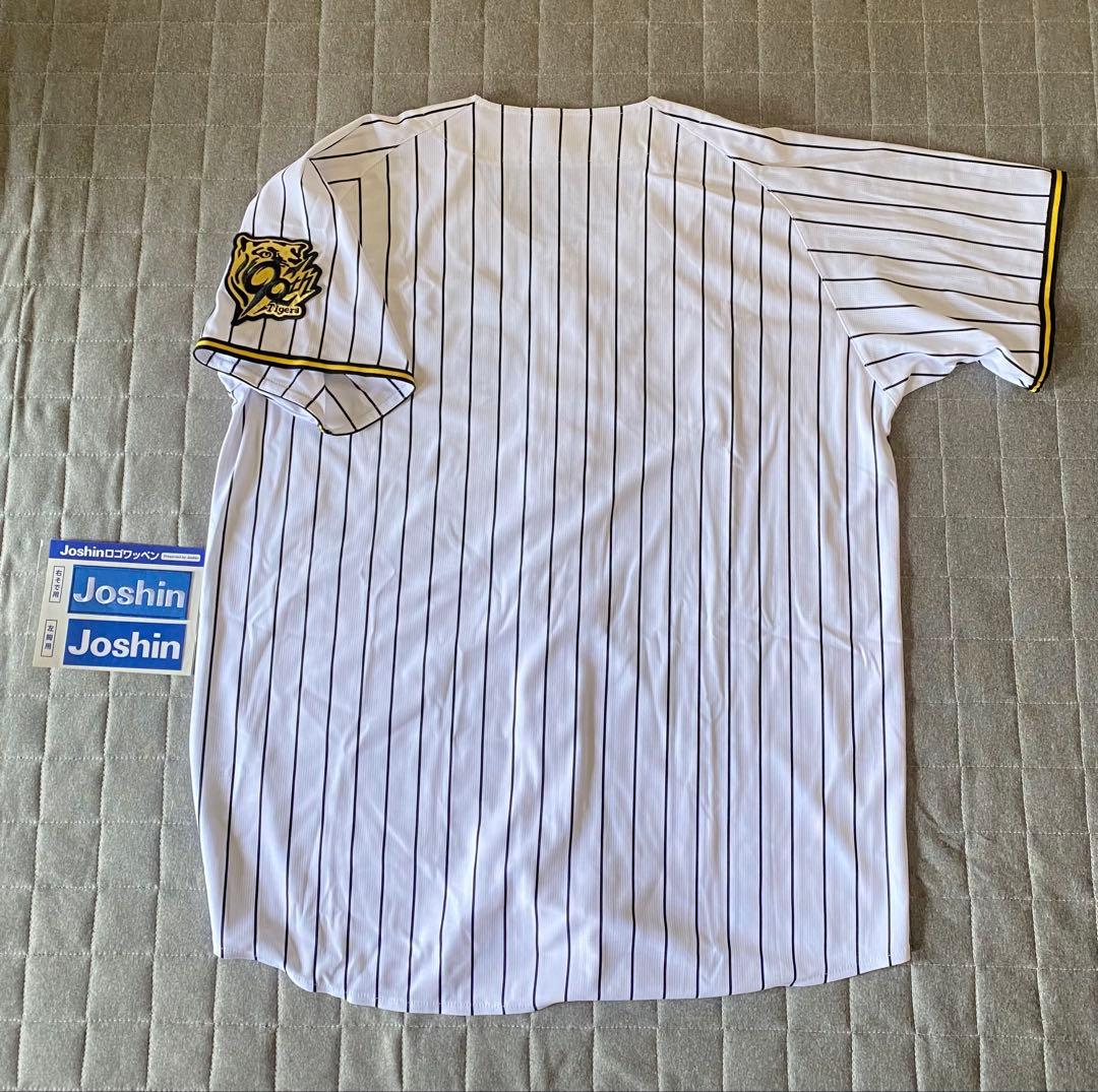 美品　阪神タイガースストライプ ユニフォーム L