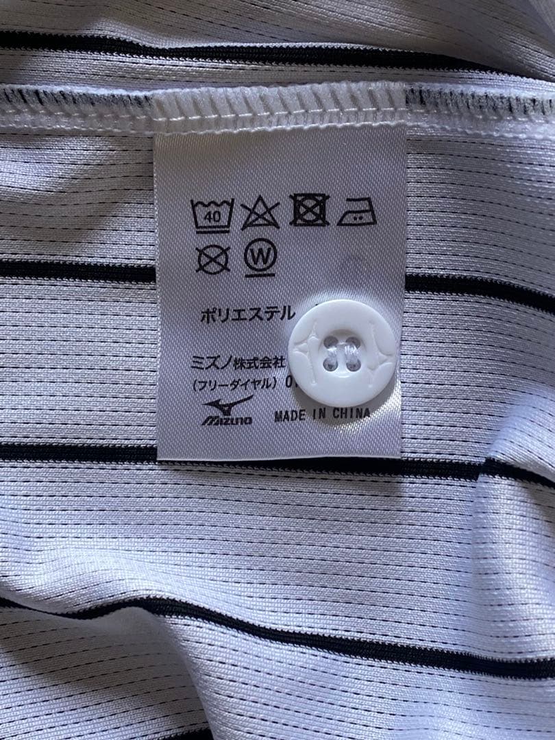 美品　阪神タイガースストライプ ユニフォーム L