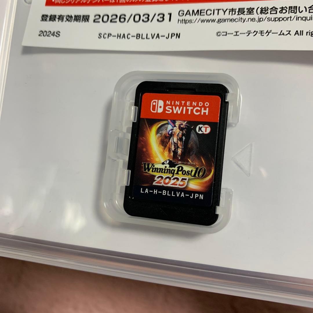 ウイニングポスト2025 switch版　動作確認済み