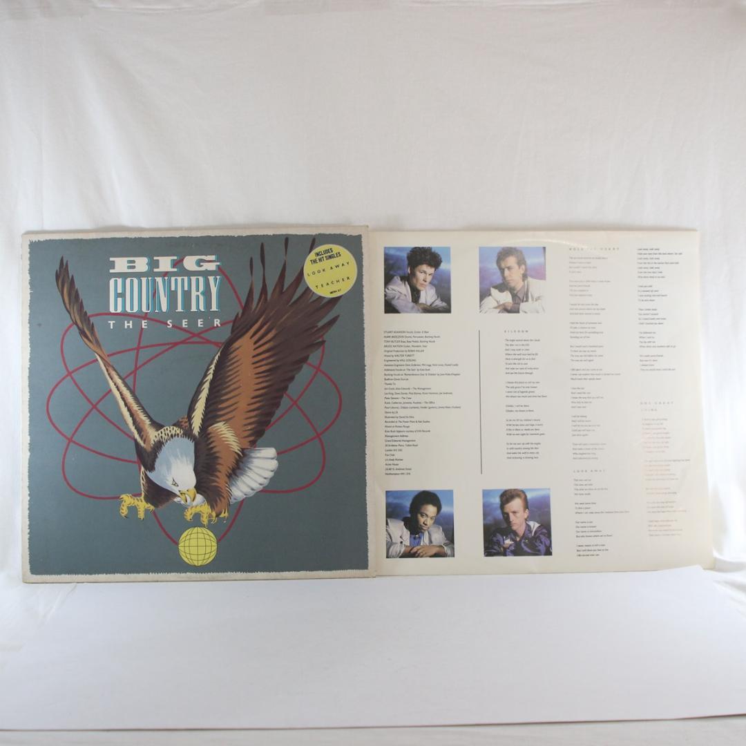 英LP Big Country The Seer UK盤 ステレオ ザ・シーア