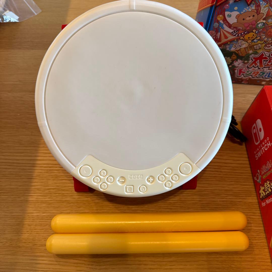 【Switch版】太鼓の達人ドンダブルフェスティバルソフト&専用コントローラー