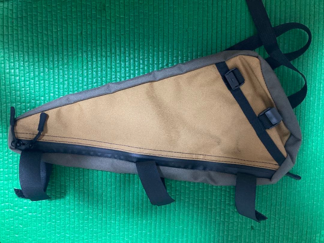 RAL フレームバッグ　ブルーラバイクパッキング