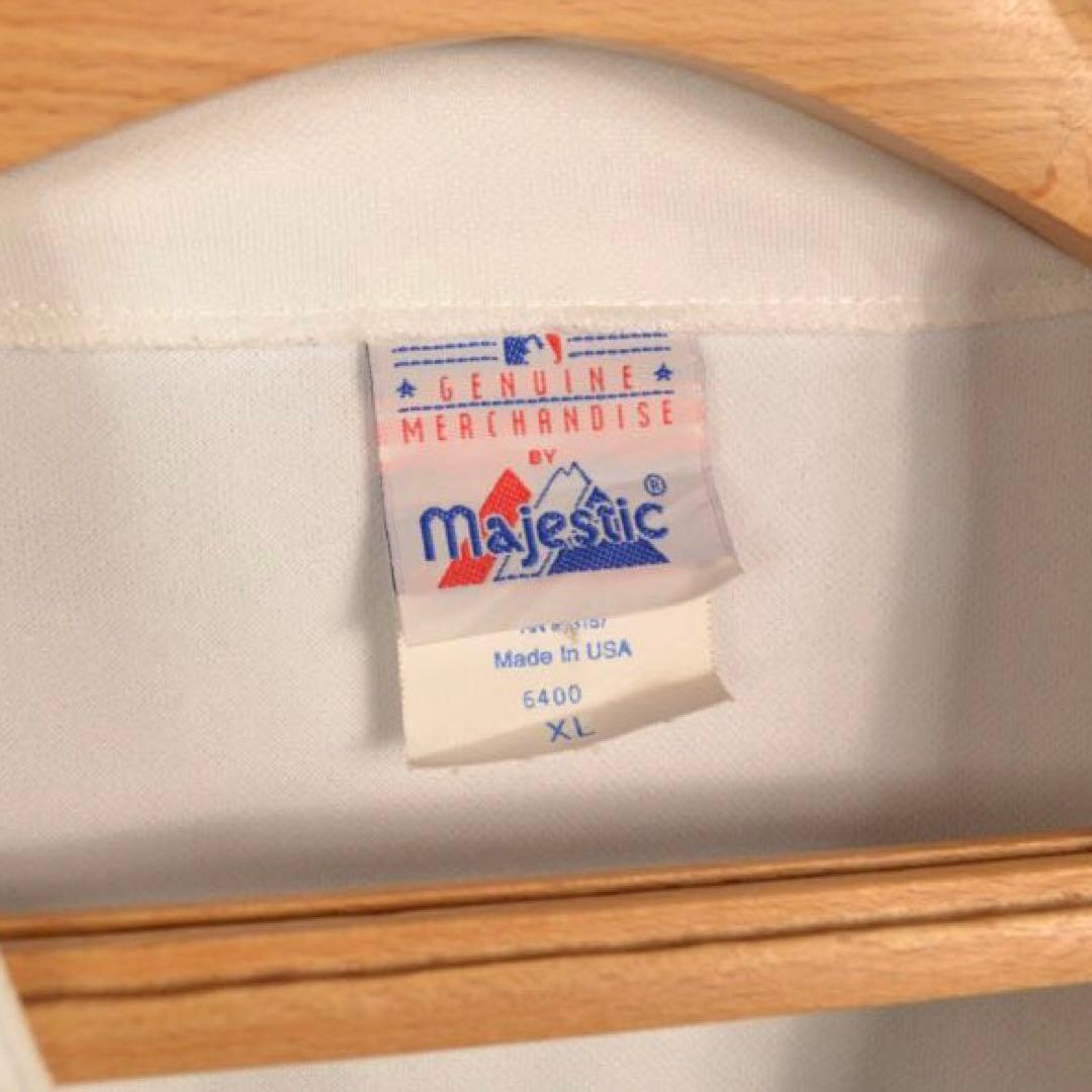 ボルチモア・オリオールズ\"majestic\"ベースボールシャツ サイズXL