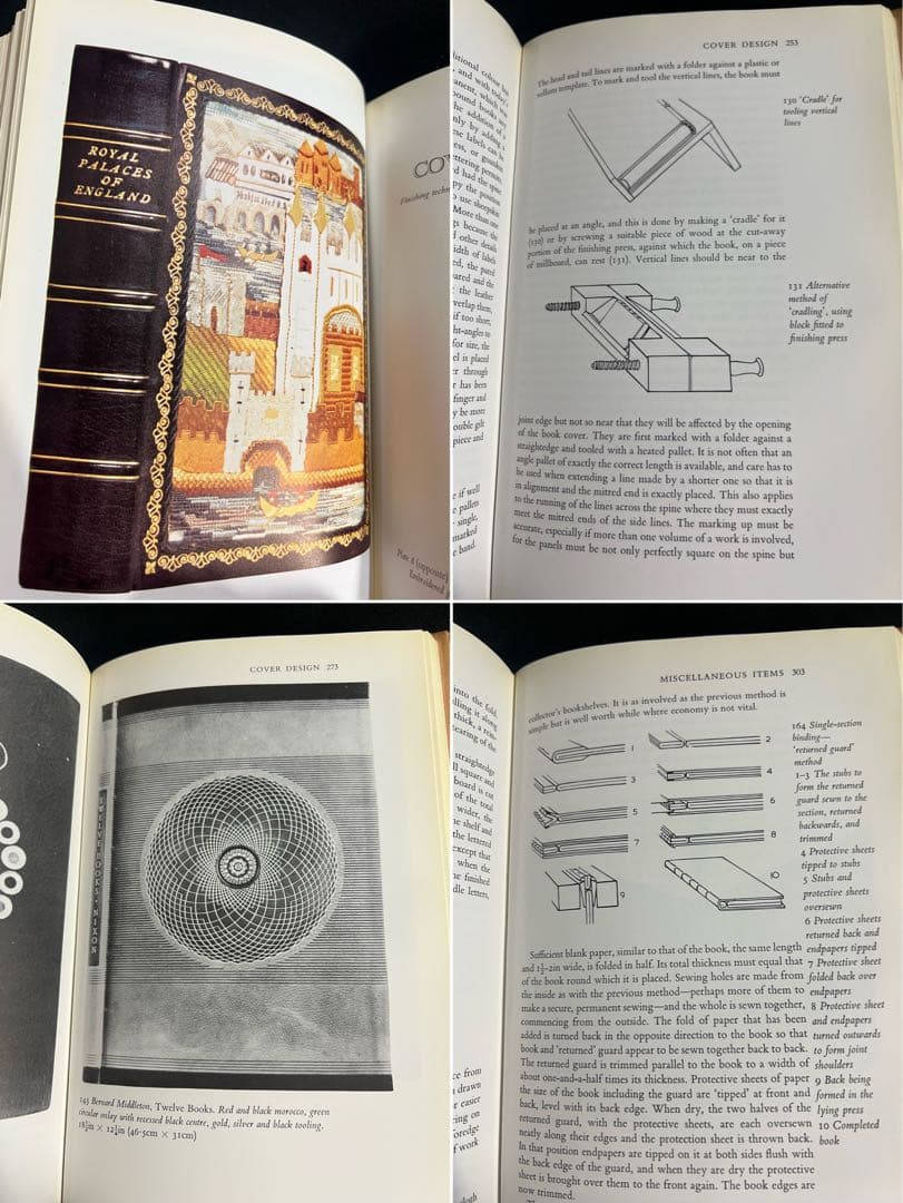 製本 ルリユールの名著 「The Craft of Bookbinding」レア