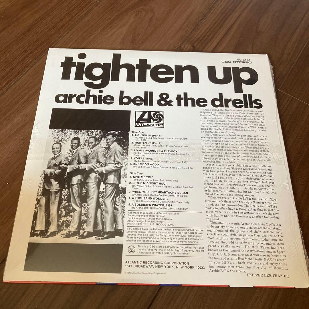 新品未使用　archie bell & the drells レコード