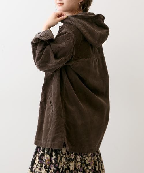 新品 MEYAME Corduroy Hooded Jacket メヤメ