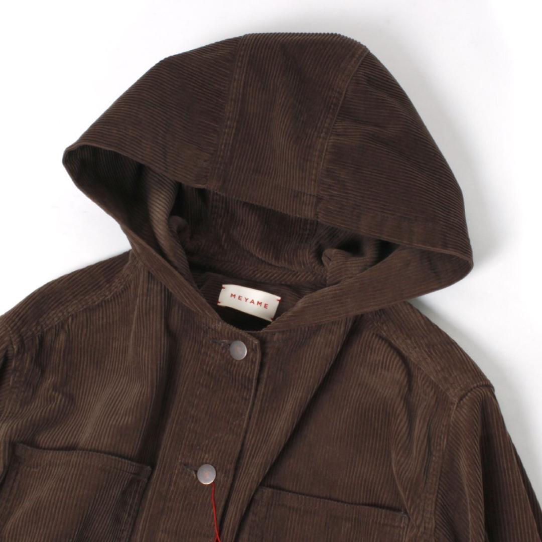新品 MEYAME Corduroy Hooded Jacket メヤメ