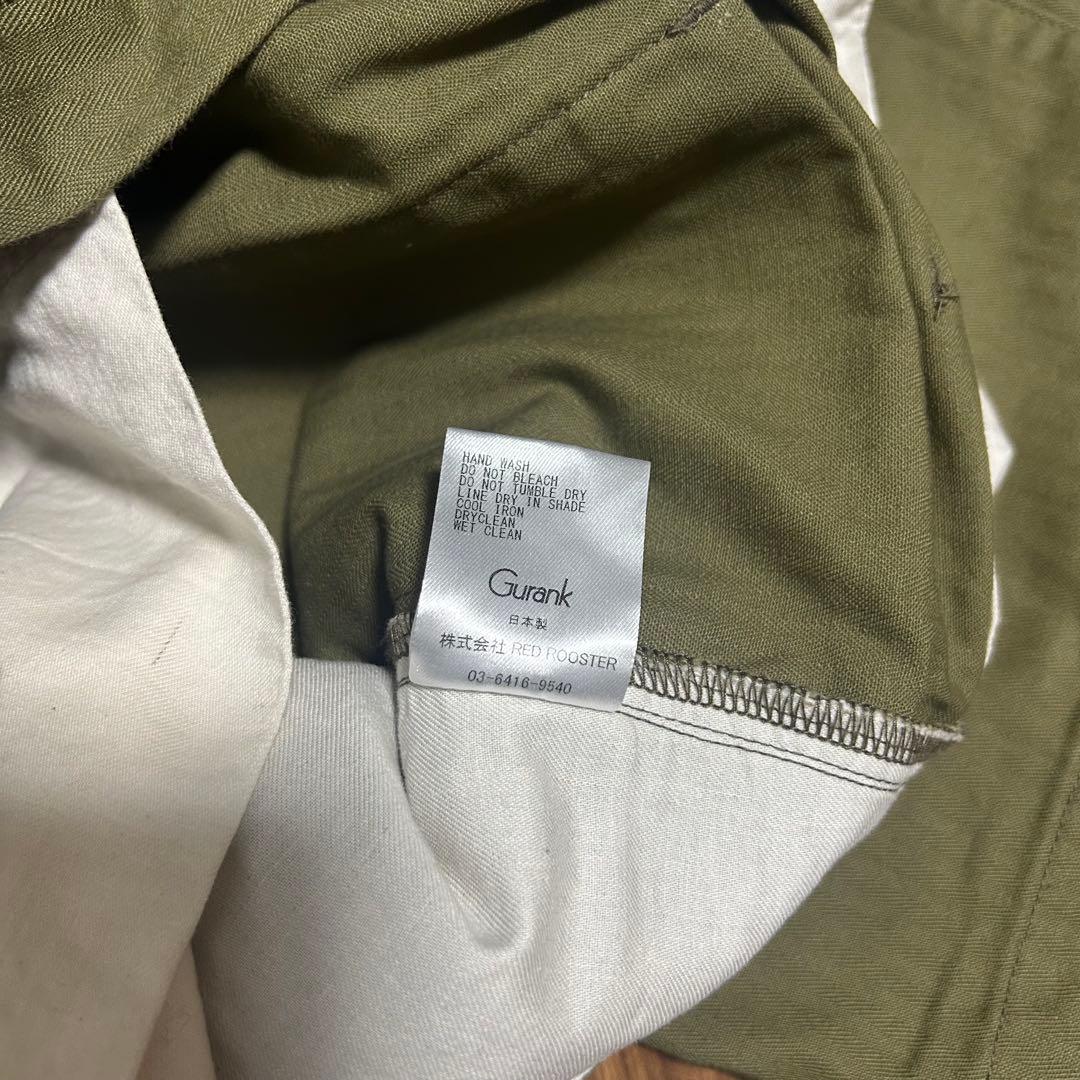 【美品】GURANK 25AW HB WORK PANTS size34