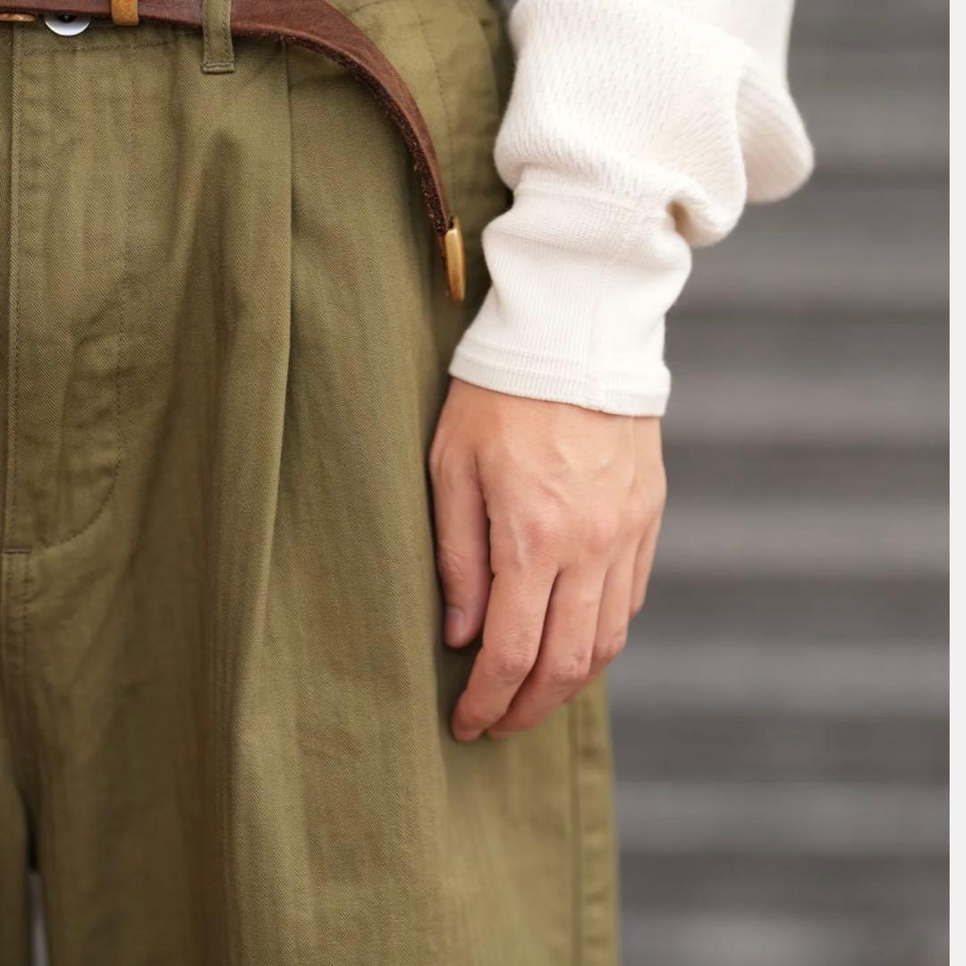 【美品】GURANK 25AW HB WORK PANTS size34