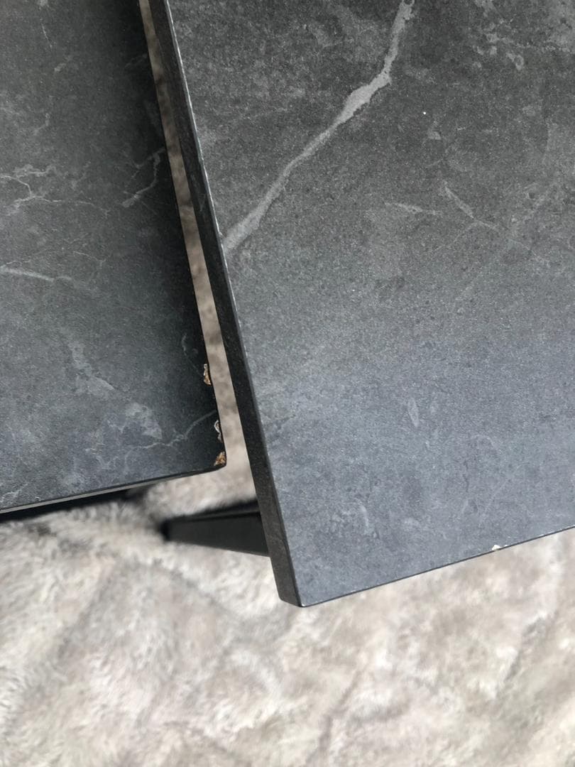 LOWYA ロウヤ スネフティー / スネフティー60 大理石柄 ローテーブル