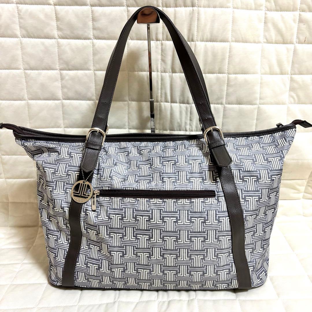 美品☆完売品　LANVIN SPORTゴルフ　ボストンバッグ　大容量