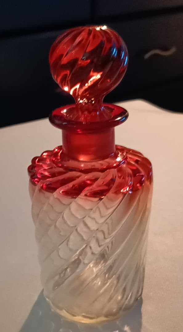 【オールドバカラ】BACCARAT　バンブー　　レッド　パヒュームボトル