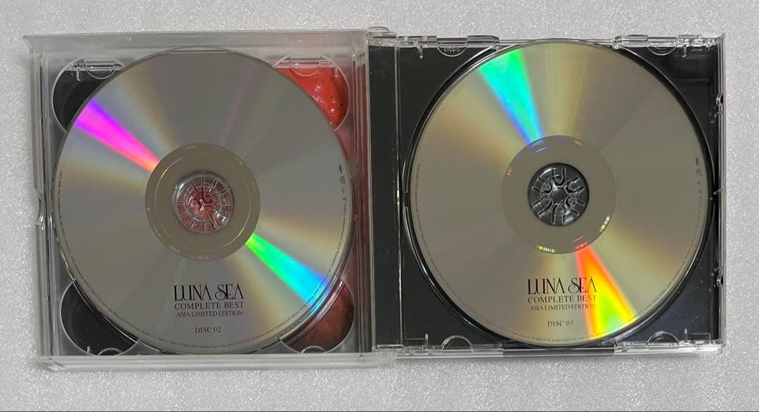 LUNA SEA COMPLETE BEST　アジア版　初回生産限定盤3CD