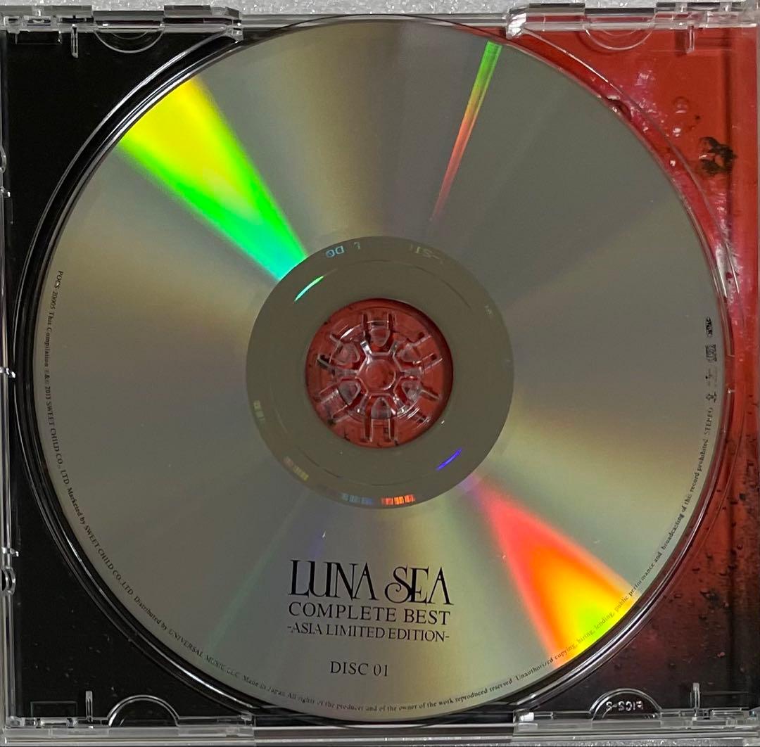 LUNA SEA COMPLETE BEST　アジア版　初回生産限定盤3CD